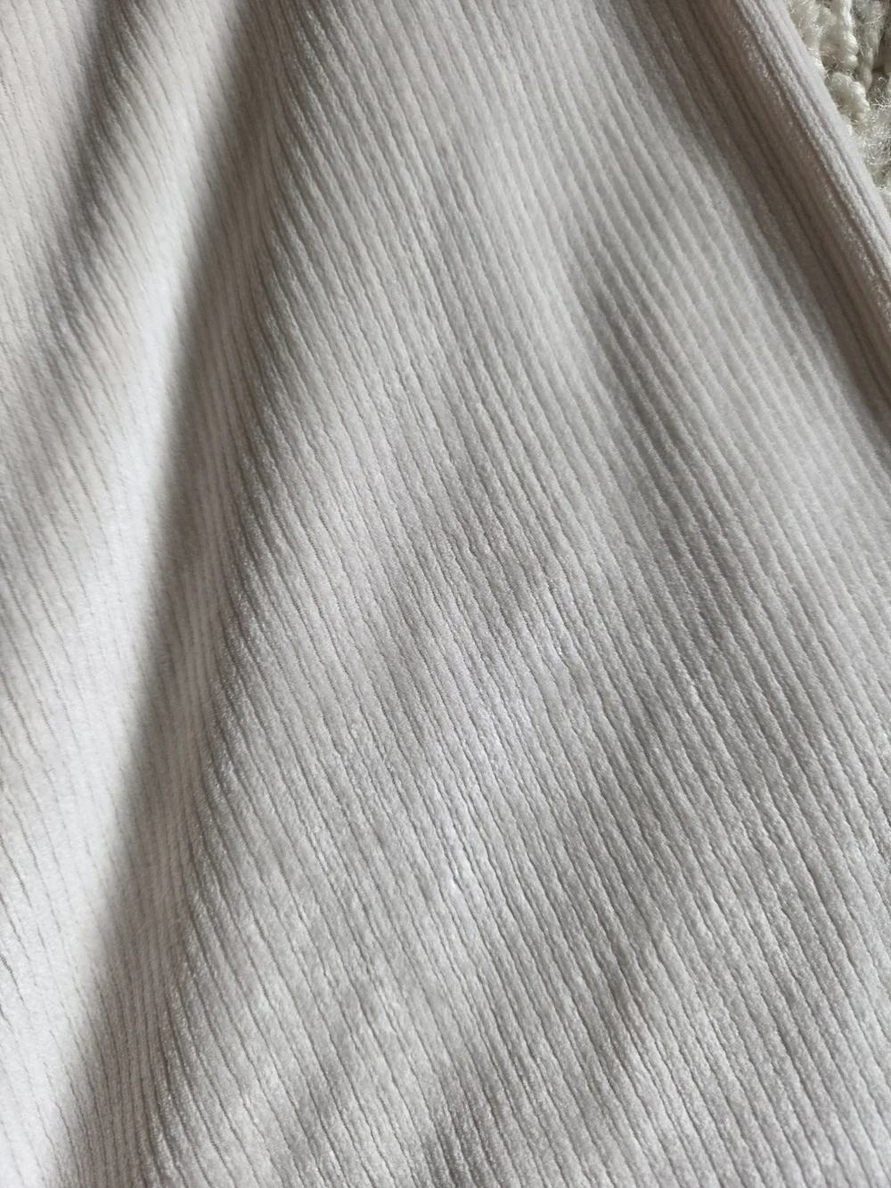 Vuori Ribbed Wide-Leg Lounge Pants - Cream